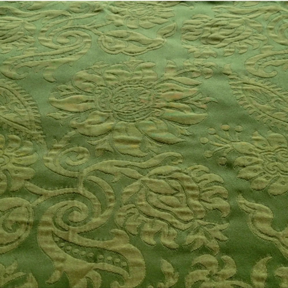 LIKE NEW LEGACY $2,800 Original Price Damask Jacquard Brocade Queen Duvet 1 of 2
